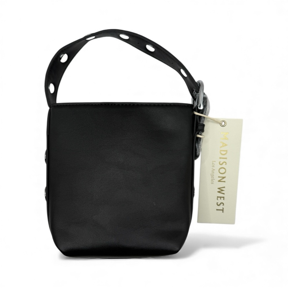 Small Madison West Black Mini Bag